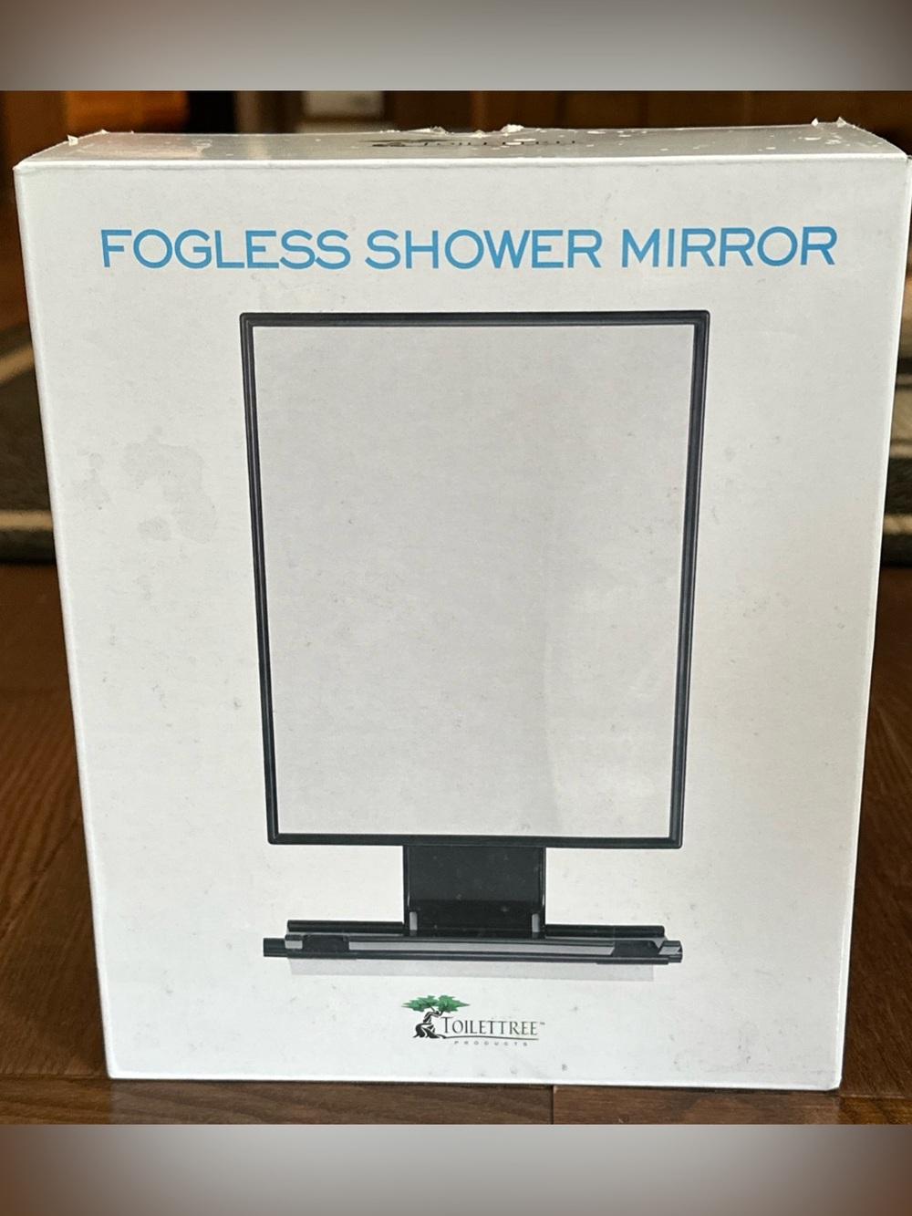 Fogless Shower Mirror by Toilettree Products New Open Box